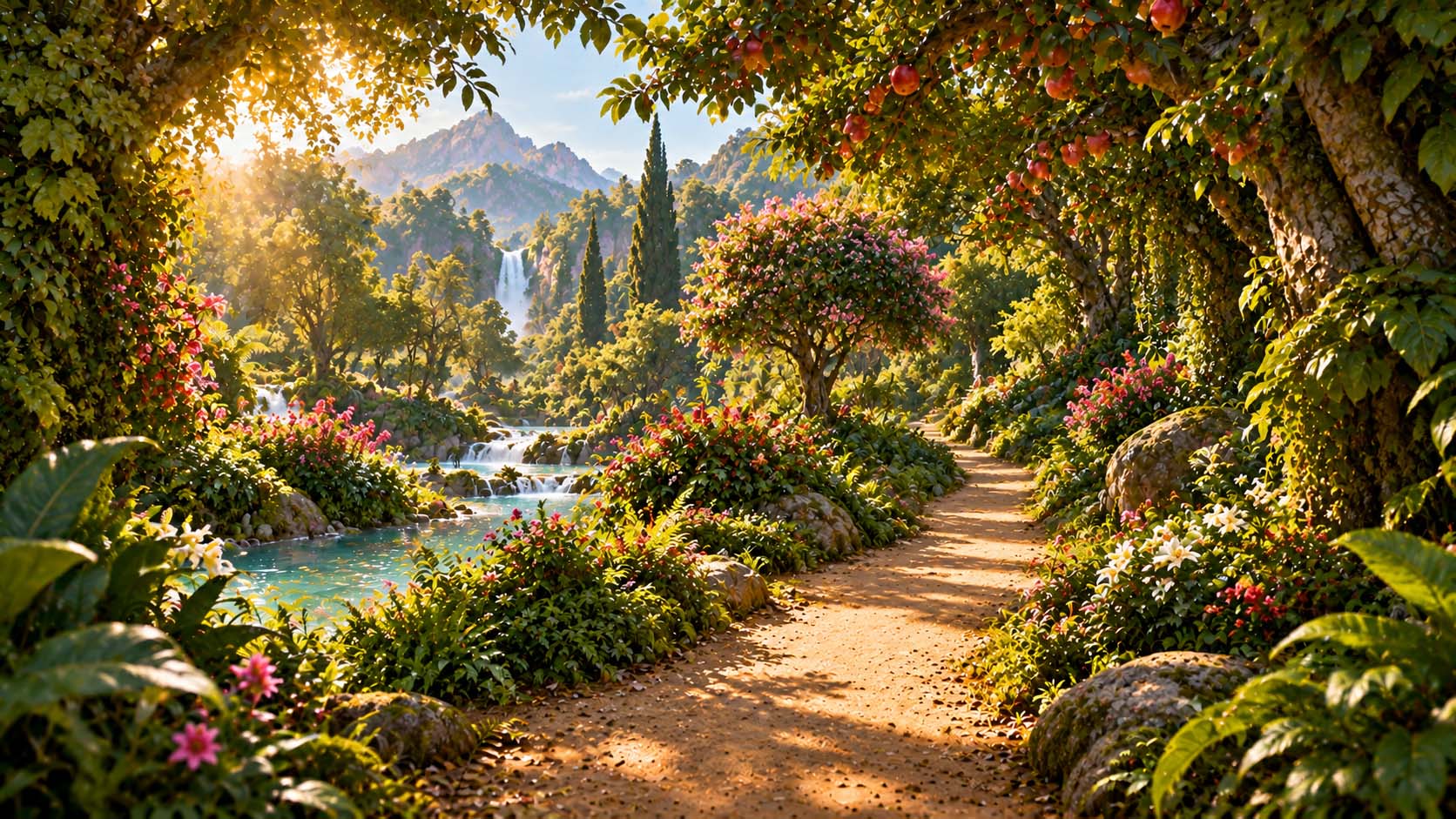 The right path through the garden