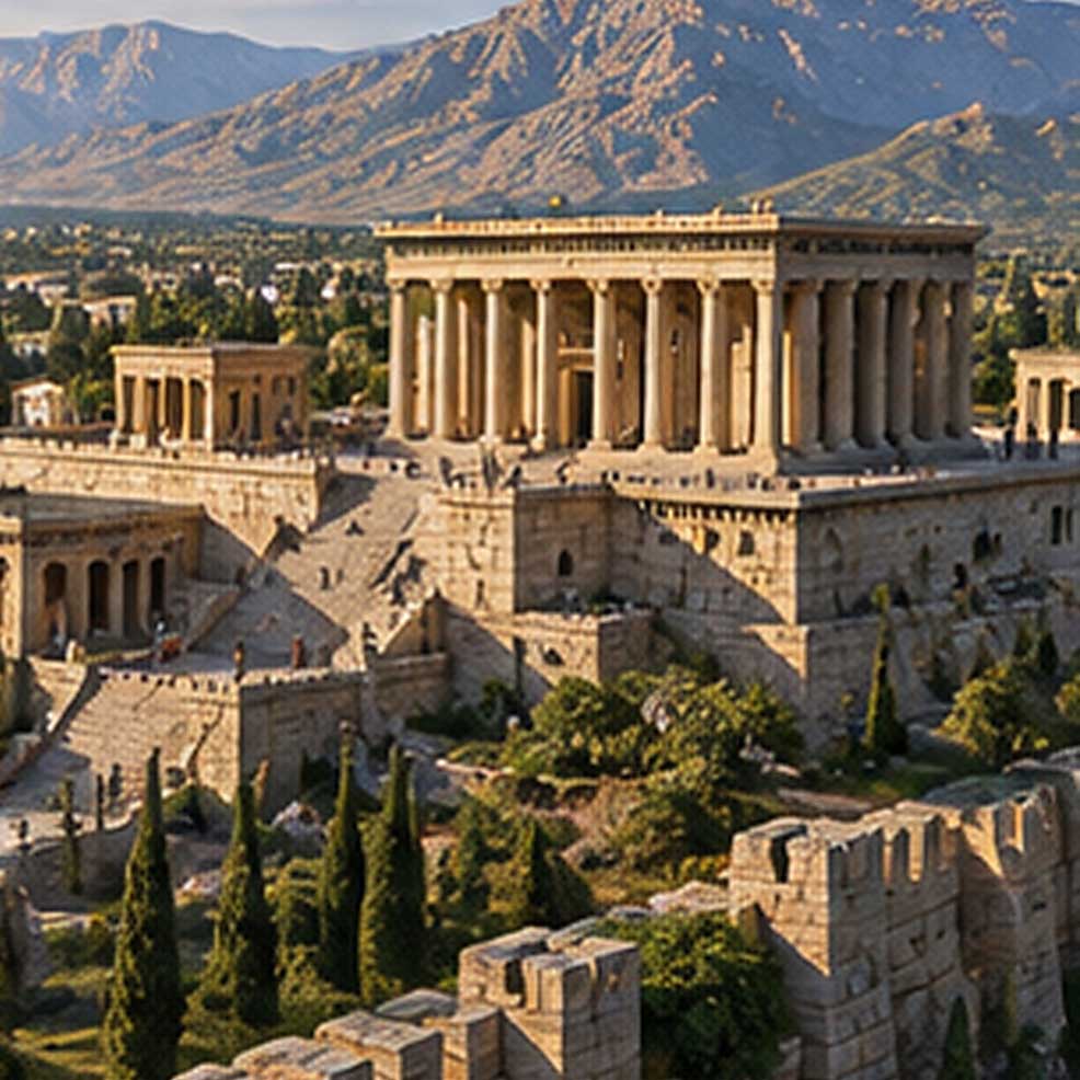 The Palace of Cyrus at Ecbatana thumbnail